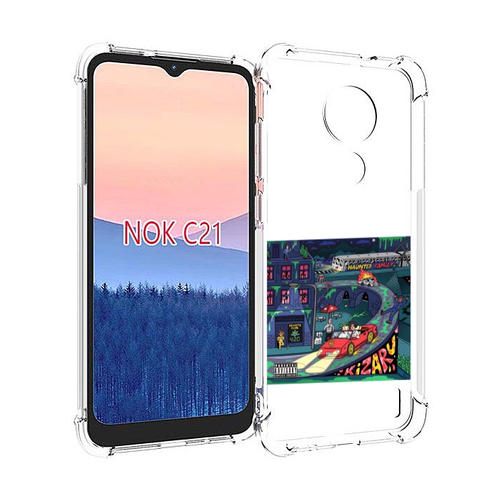 

Чехол MyPads Яд (альбом Kizaru) для Nokia C21, Прозрачный, Tocco