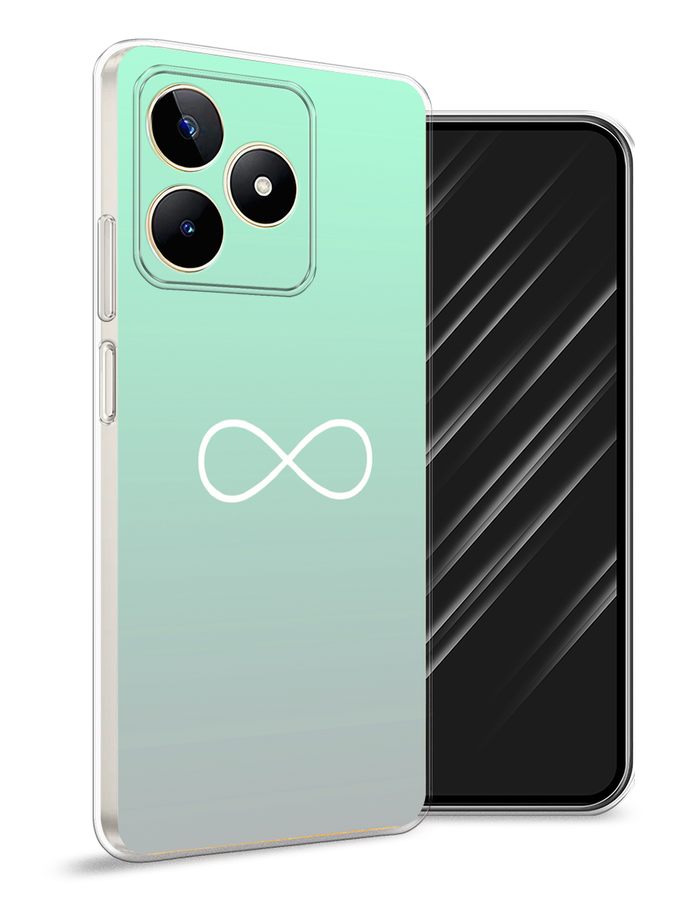 

Чехол Awog на Realme C53/C51/Note 50 "Бесконечность от Тиффани", Бирюзовый, 2515250-1