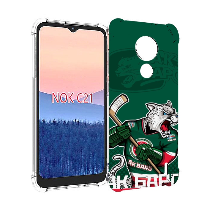 

Чехол MyPads ак барс казань для Nokia C21, Прозрачный, Tocco