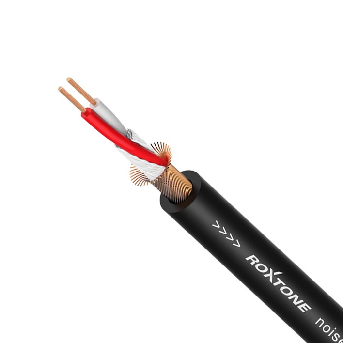 

Кабель микрофонный на метраж Roxtone MC002 Black (15м.)