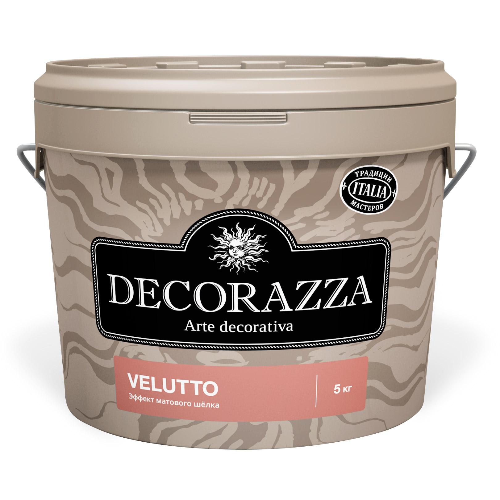 Декоративная штукатурка Decorazza Velluto VT 001, 1 кг