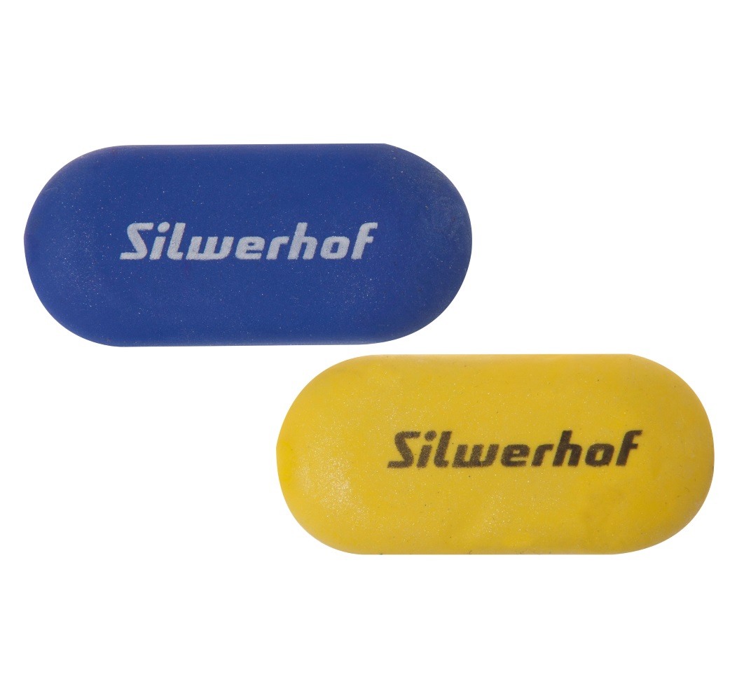 

Silwerhof Ластик каучук Silwerhof Пластилиновая коллекция каучук син/желт