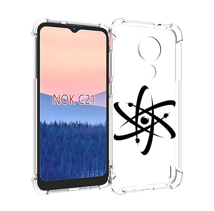

Чехол MyPads атом для Nokia C21, Прозрачный, Tocco