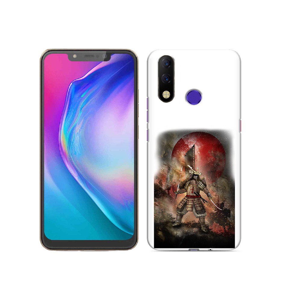

Чехол MyPads Tocco для Tecno Spark 3 Pro китайскийвоин, Прозрачный, Tocco