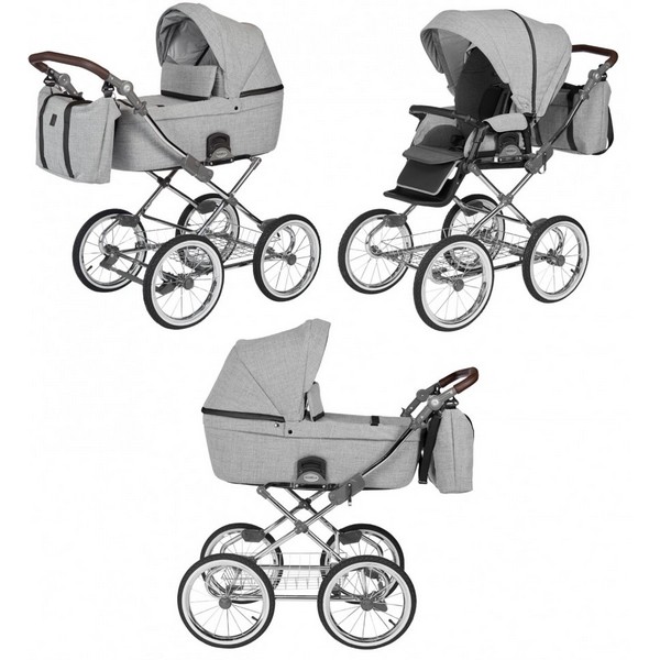 

Коляска Noordline Nicole Classic Chrom 2 в 1 Grey
