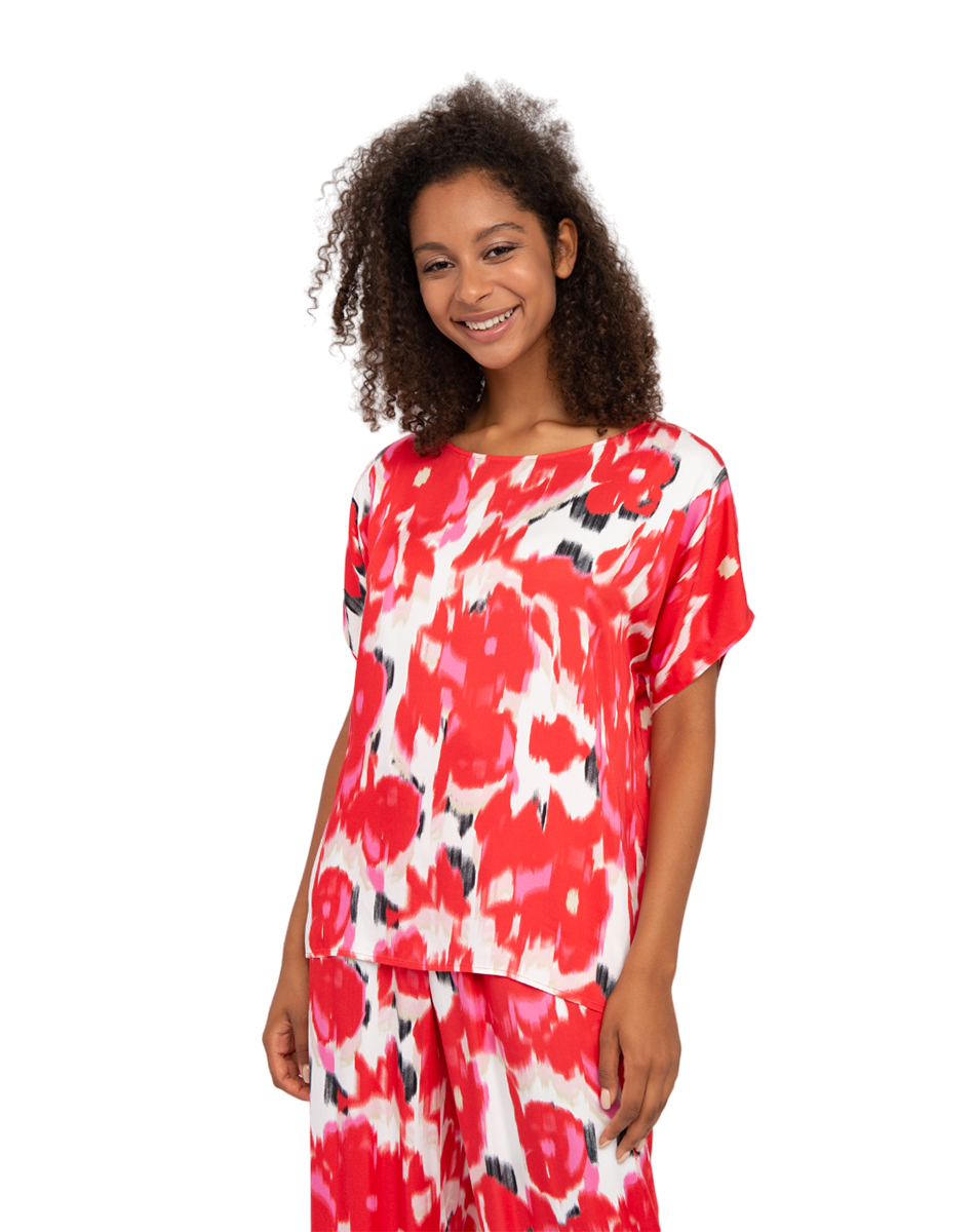 Блуза женская TAIFUN by GERRY WEBER 360344-11020-6502 розовая 38