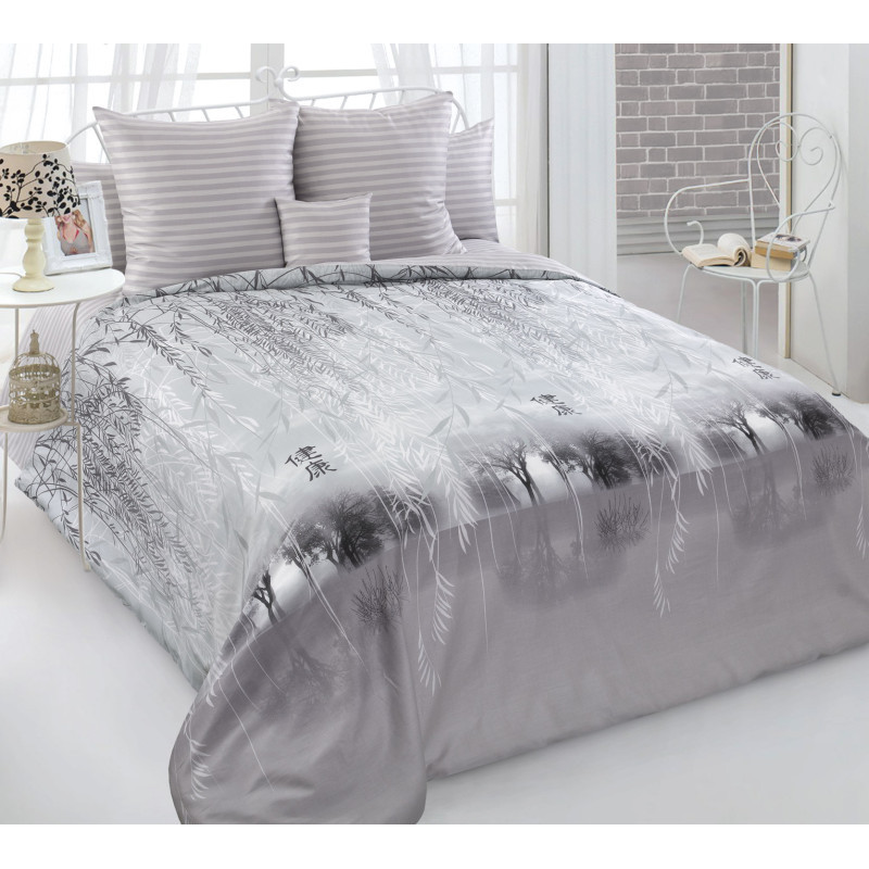 

Постельное белье 1,5 спальное сатин Умиротворение арт.1248Н, Умиротворение