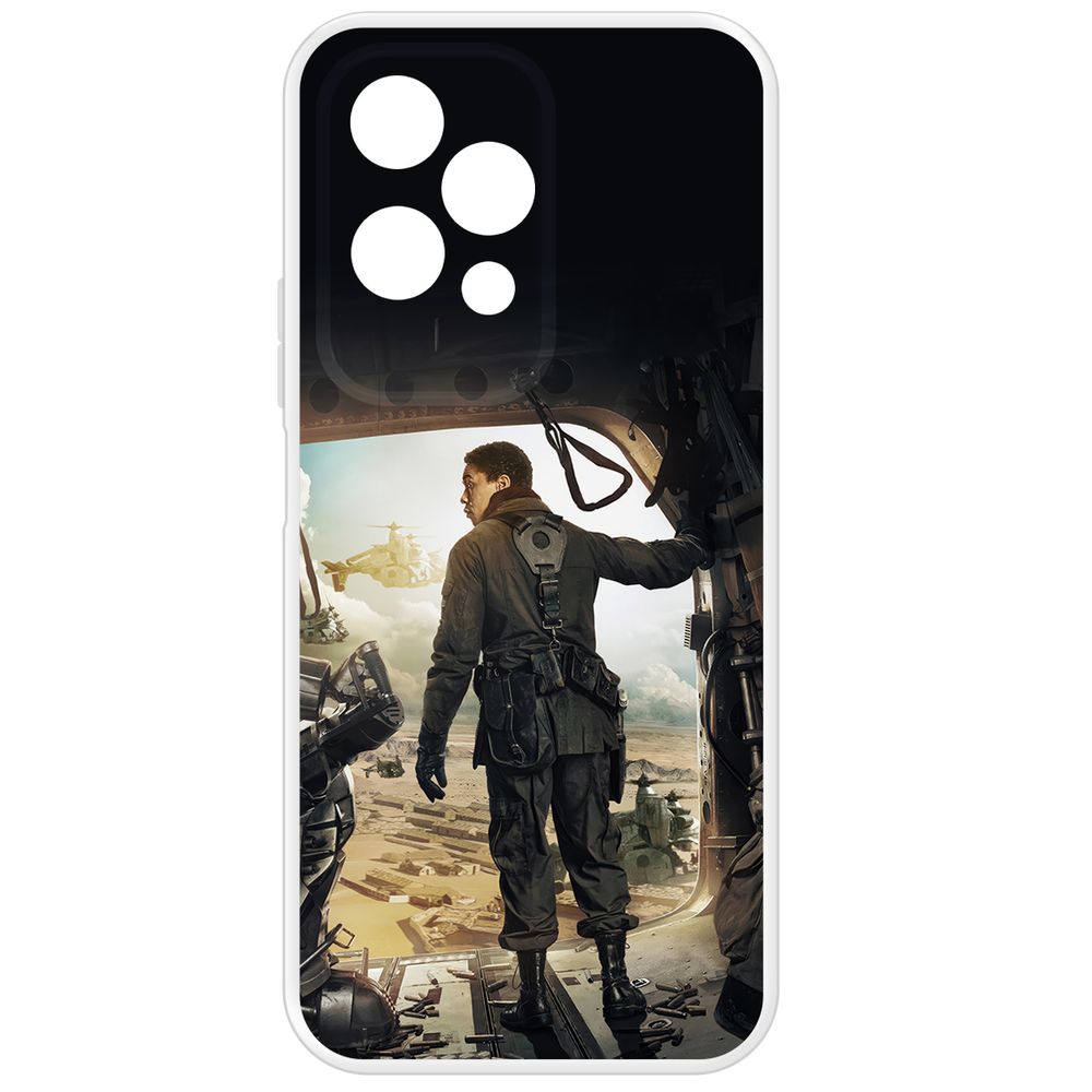 

Чехол-накладка Krutoff Clear Case Фоллаут (Fallout) - Аарон для Honor 200 Lite, Прозрачный