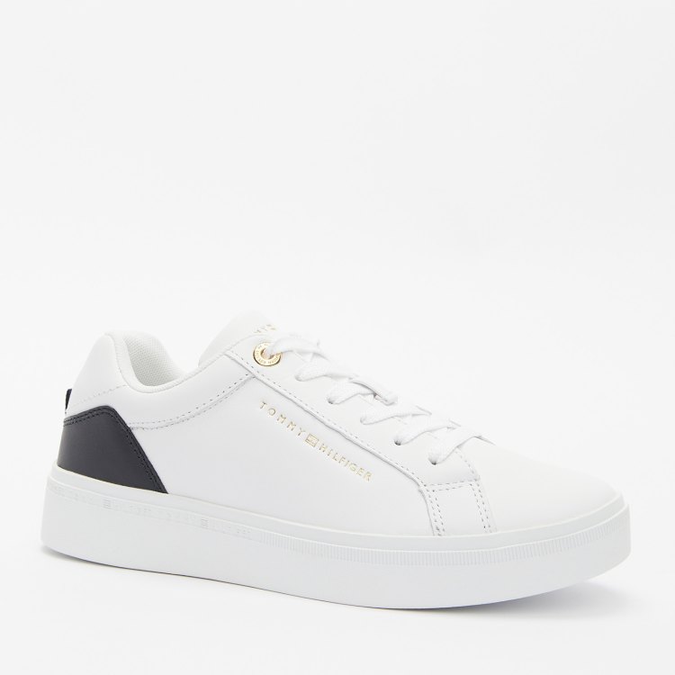 

Кеды женские Tommy Hilfiger FW0FW07635 белые 37 EU, Белый, FW0FW07635