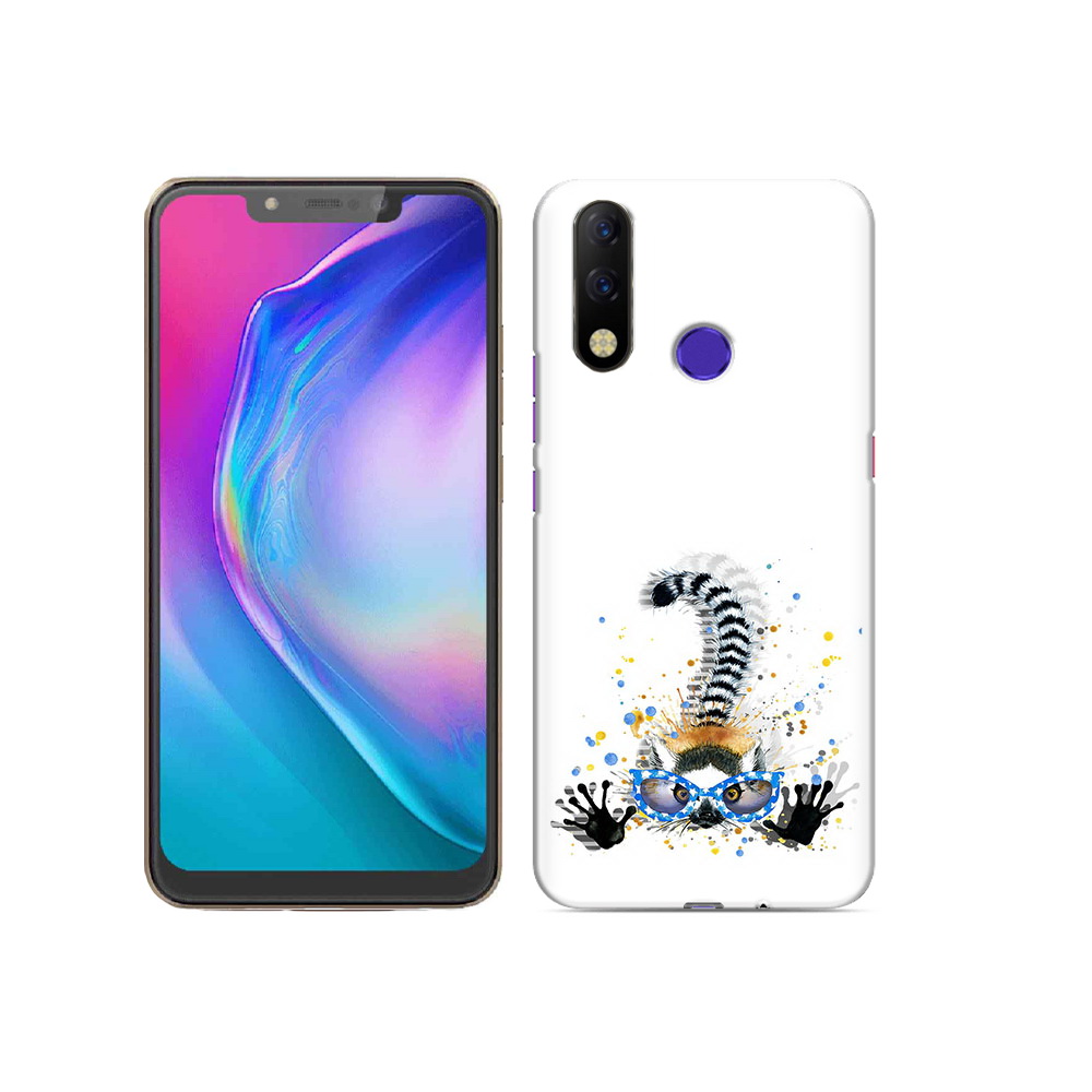 

Чехол MyPads Tocco для Tecno Spark 3 Pro лямур, Прозрачный, Tocco