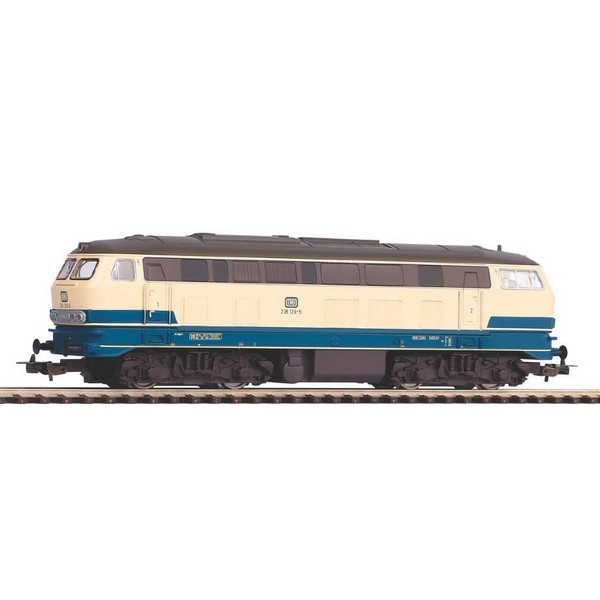 

Дизельный локомотив Piko BR 218 DB IV, голубой/бежевый, с разъемом для 8-пинового декодера
