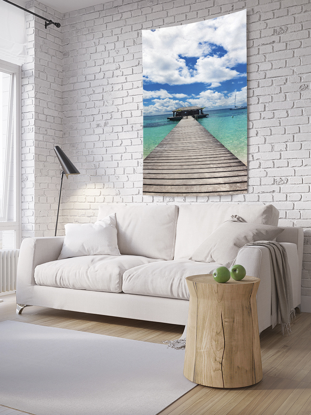 

Вертикальное фотопанно на стену JoyArty Морской бар 100x150 см, Морской бар