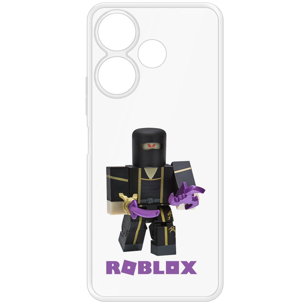 

Чехол-накладка Krutoff Clear Case Roblox-Ниндзя Ассасин для Xiaomi Poco M6 4G, Прозрачный