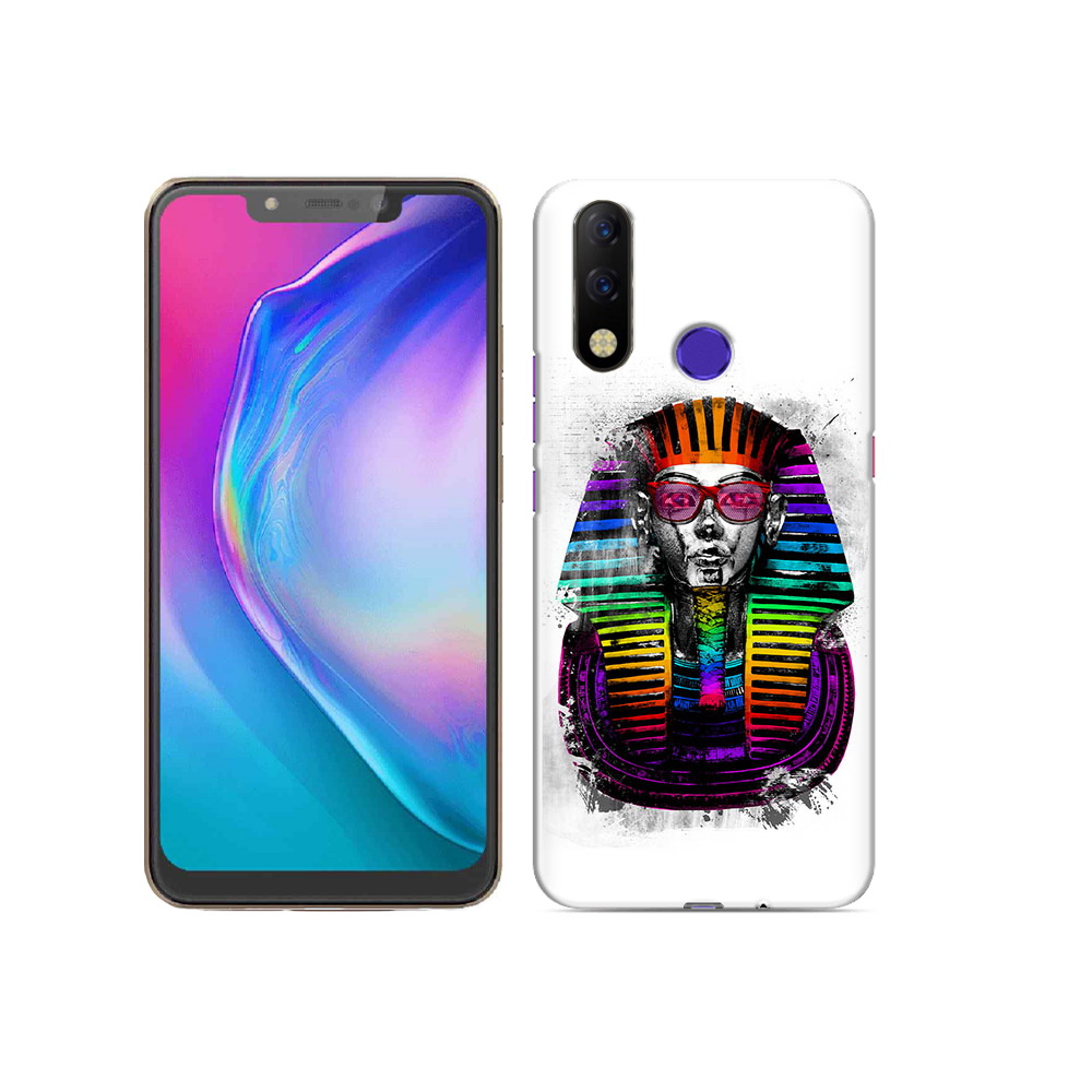 

Чехол MyPads Tocco для Tecno Spark 3 Pro модная богиня, Прозрачный, Tocco