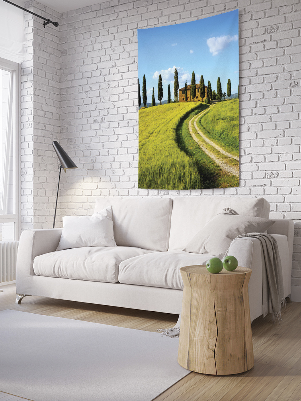 

Вертикальное фотопанно на стену JoyArty Дорога в родительский дом 100x150 см, Дорога в родительский дом