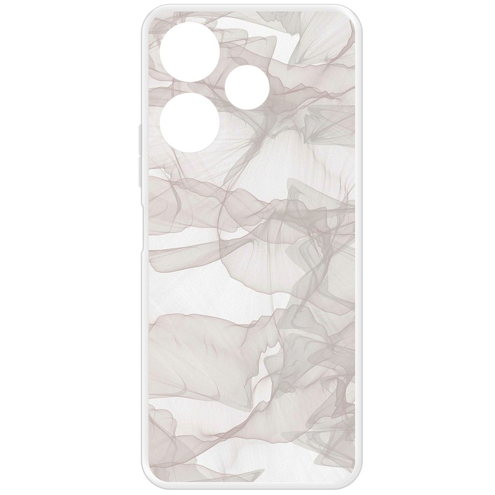 

Чехол-накладка Krutoff Clear Case Абстракт 3 для Xiaomi Poco M6 4G, Прозрачный