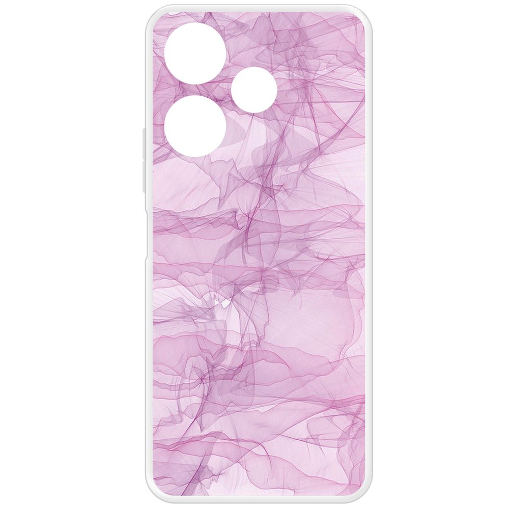 

Чехол-накладка Krutoff Clear Case Абстракт 4 для Xiaomi Poco M6 4G, Прозрачный