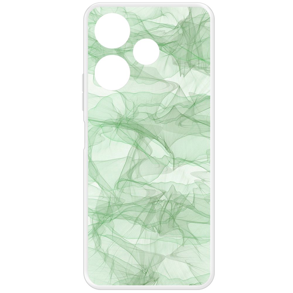 

Чехол-накладка Krutoff Clear Case Абстракт 8 для Xiaomi Poco M6 4G, Прозрачный