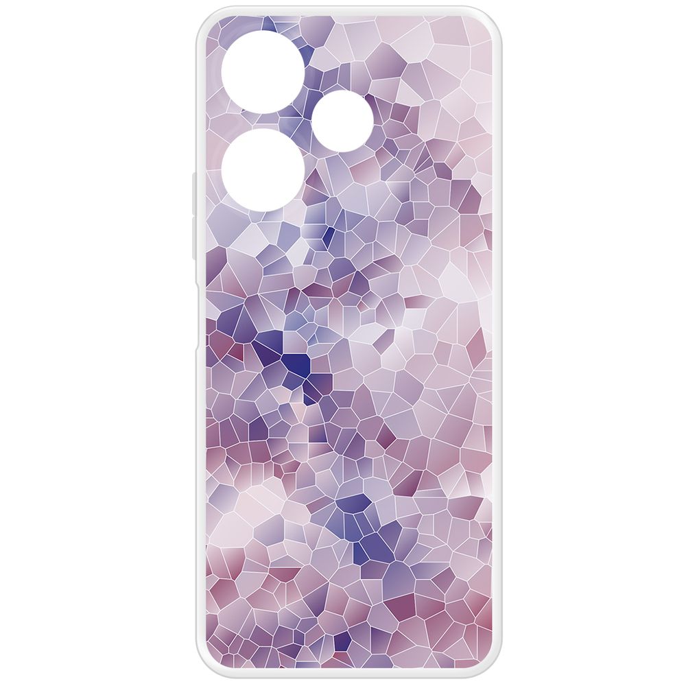 

Чехол-накладка Krutoff Clear Case Витраж 2 для Xiaomi Poco M6 4G, Прозрачный