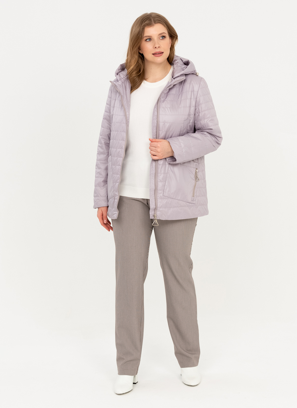 

Куртка женская Amimoda 60324 фиолетовая 58 RU, 60324