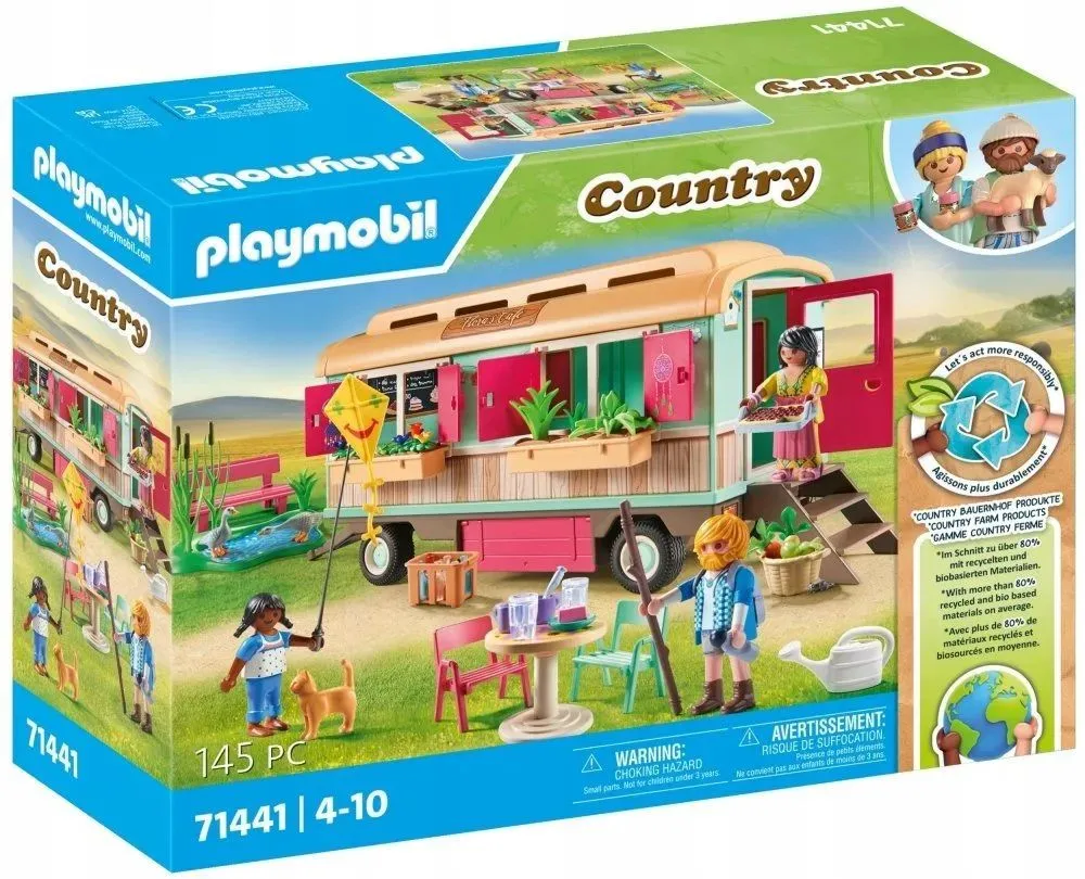 

Набор Playmobil Уютное кафе в поезде с огородом, 71441