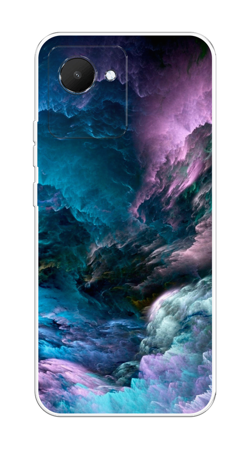 

Чехол на Realme C30 "Загадочное небо", Синий;фиолетовый, 2510550-2