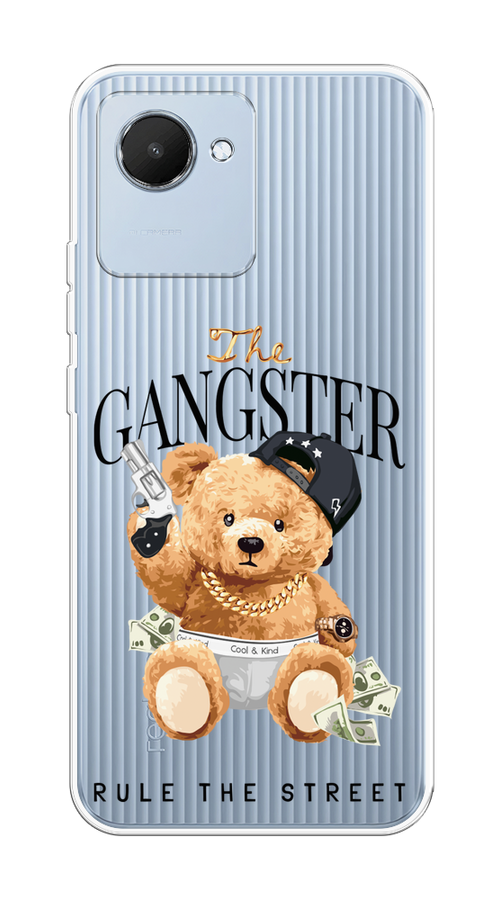 

Чехол на Realme C30 "The Gangster", Бежевый;серый;черный, 2510550-6