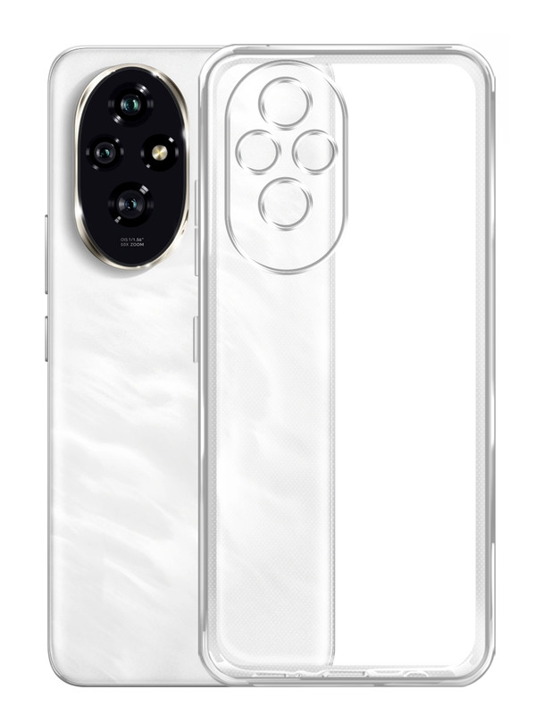 

Чехол силиконовый для Honor 200 прозрачный, Honor 200