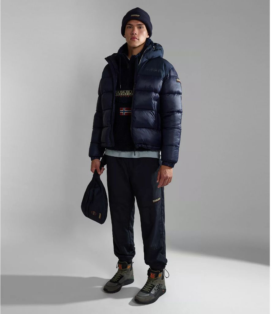 

Куртка мужская Napapijri A-HORNELEN 176 BLU MARINE синяя L, Синий, A-HORNELEN 176 BLU MARINE