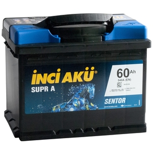 

Аккумулятор Inci Aku Supra 60 Ач 540А низкий
