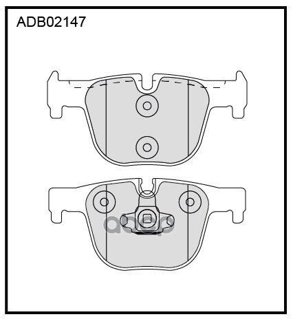 

Тормозные колодки ALLIED NIPPON дисковые ADB02147