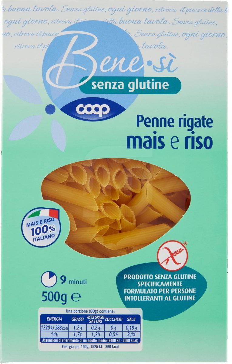 

Макаронные изделия Bene Si Penne rigate без глютена 500 г