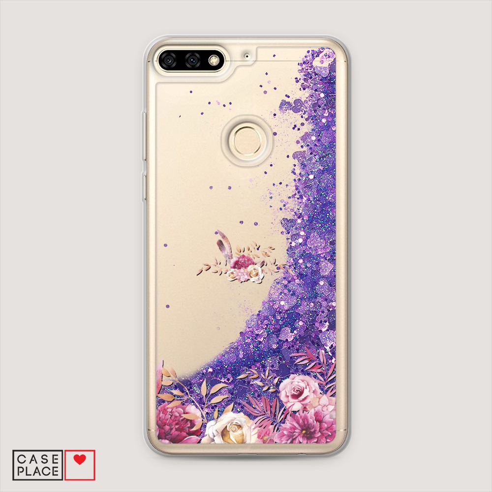 

Чехол Awog на Huawei Y6 Prime 2018 "Нежные розовые цветы", Разноцветный, 65792-1