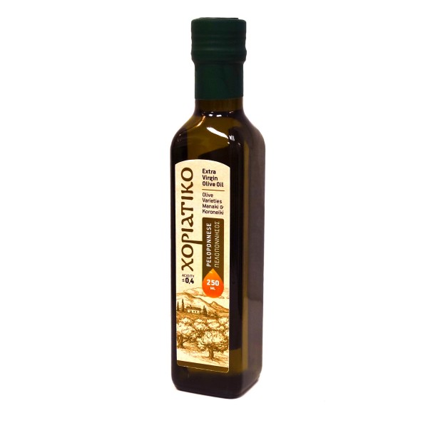 Оливковое масло EcoGreece  Хориатико Пелопоннес 250мл