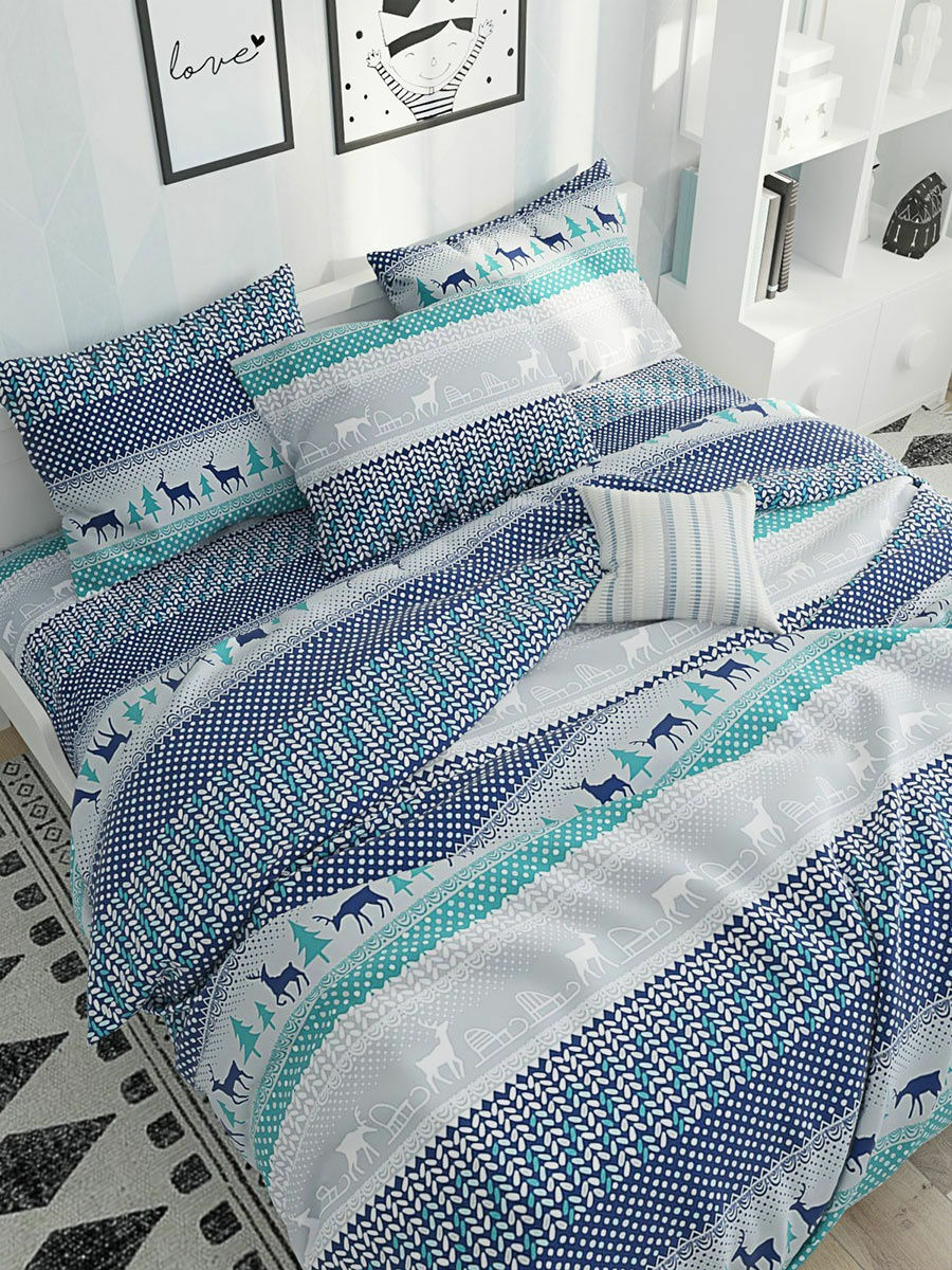 

Постельное белье Сказка "Скандинавия" 2-сп на молнии