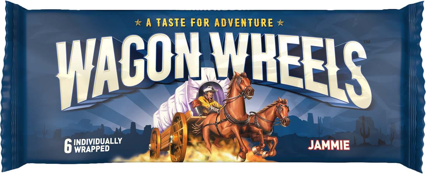 фото Печенье wagon wheels суфле + джем в глазури 228 г