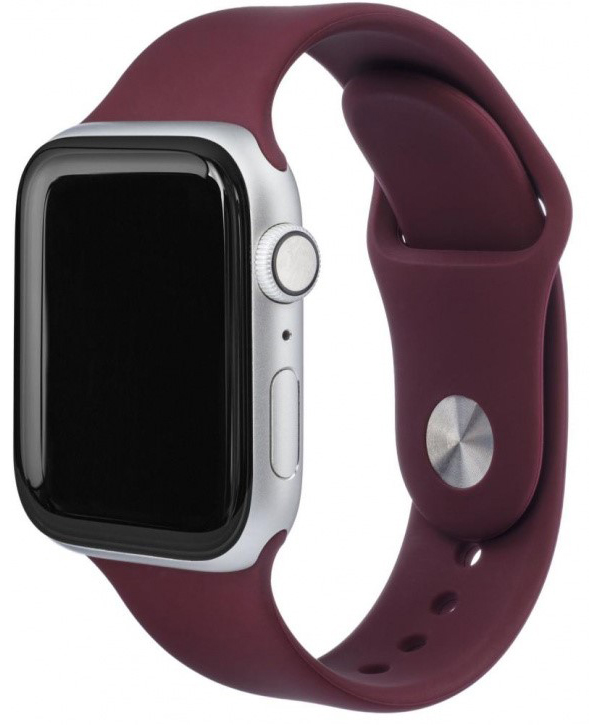 

Ремешок VLP Silicone Band для Apple Watch 38/40 мм (марсала), Бордовый, Silicone Band для Apple Watch 38/40 мм (марсала)