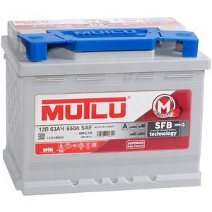 

Аккумулятор Mutlu SFB M3 63 Ач 650А прямая полярность