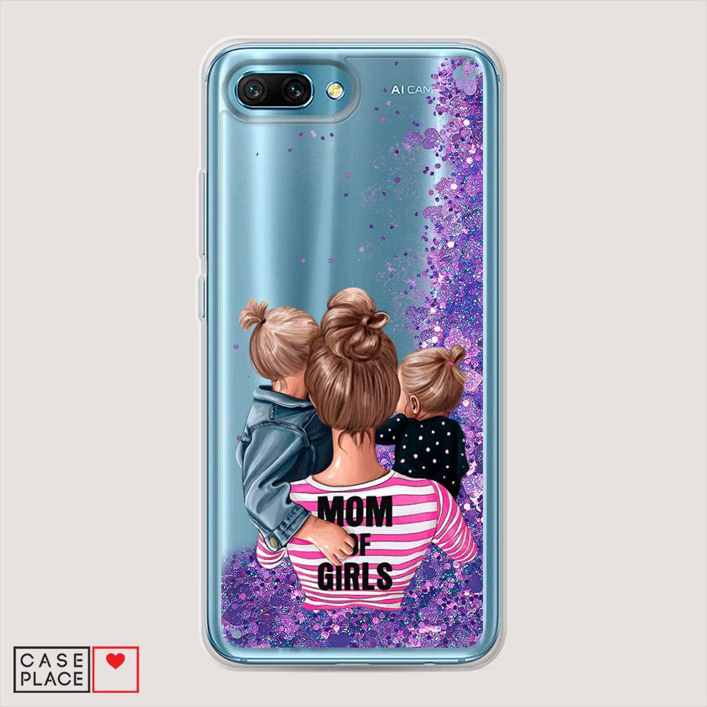 

Чехол Awog на Honor 10 "Mom of Girls", Разноцветный, 65392-1