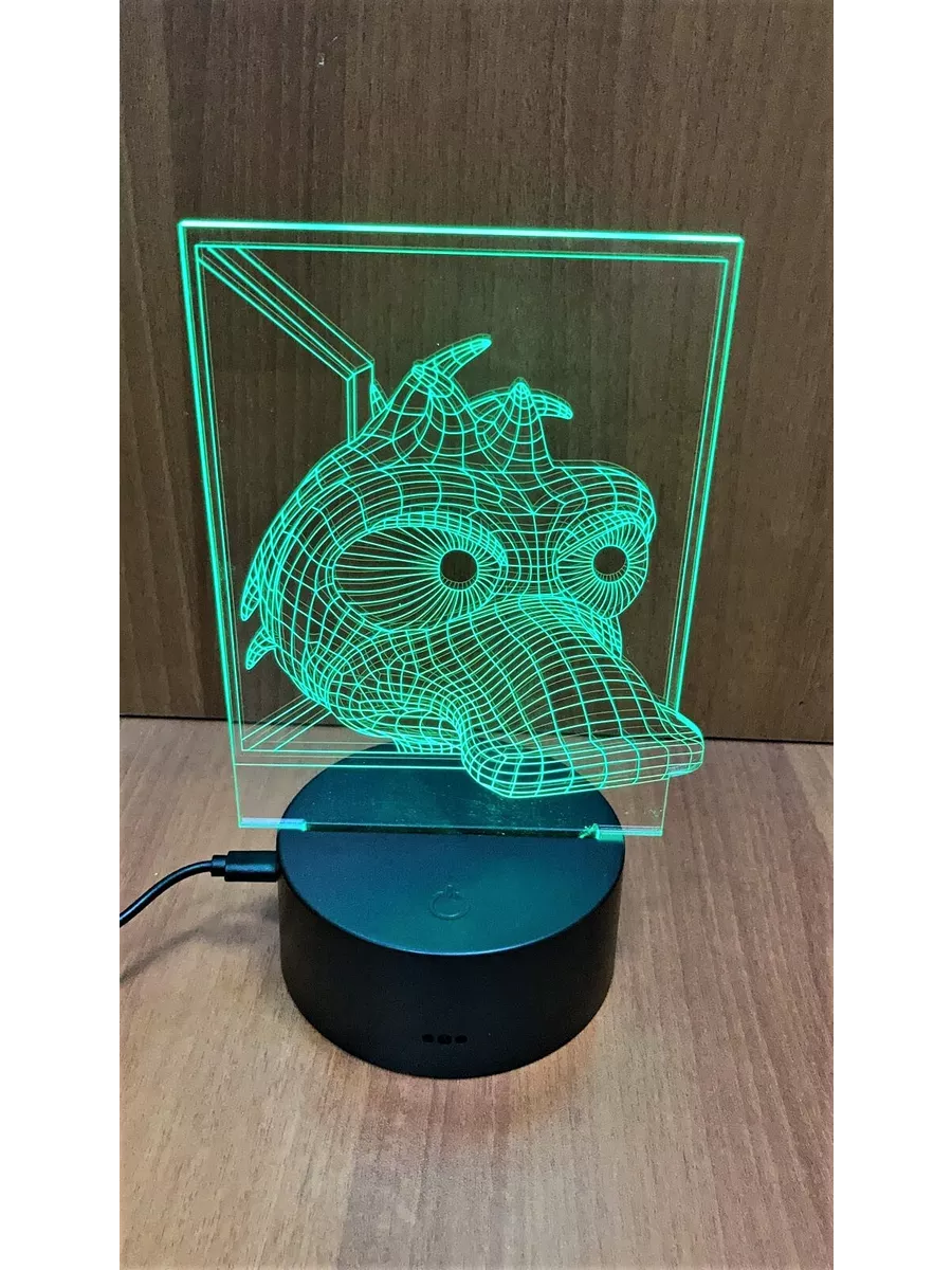 

3D Светильник 123, 01-ва123