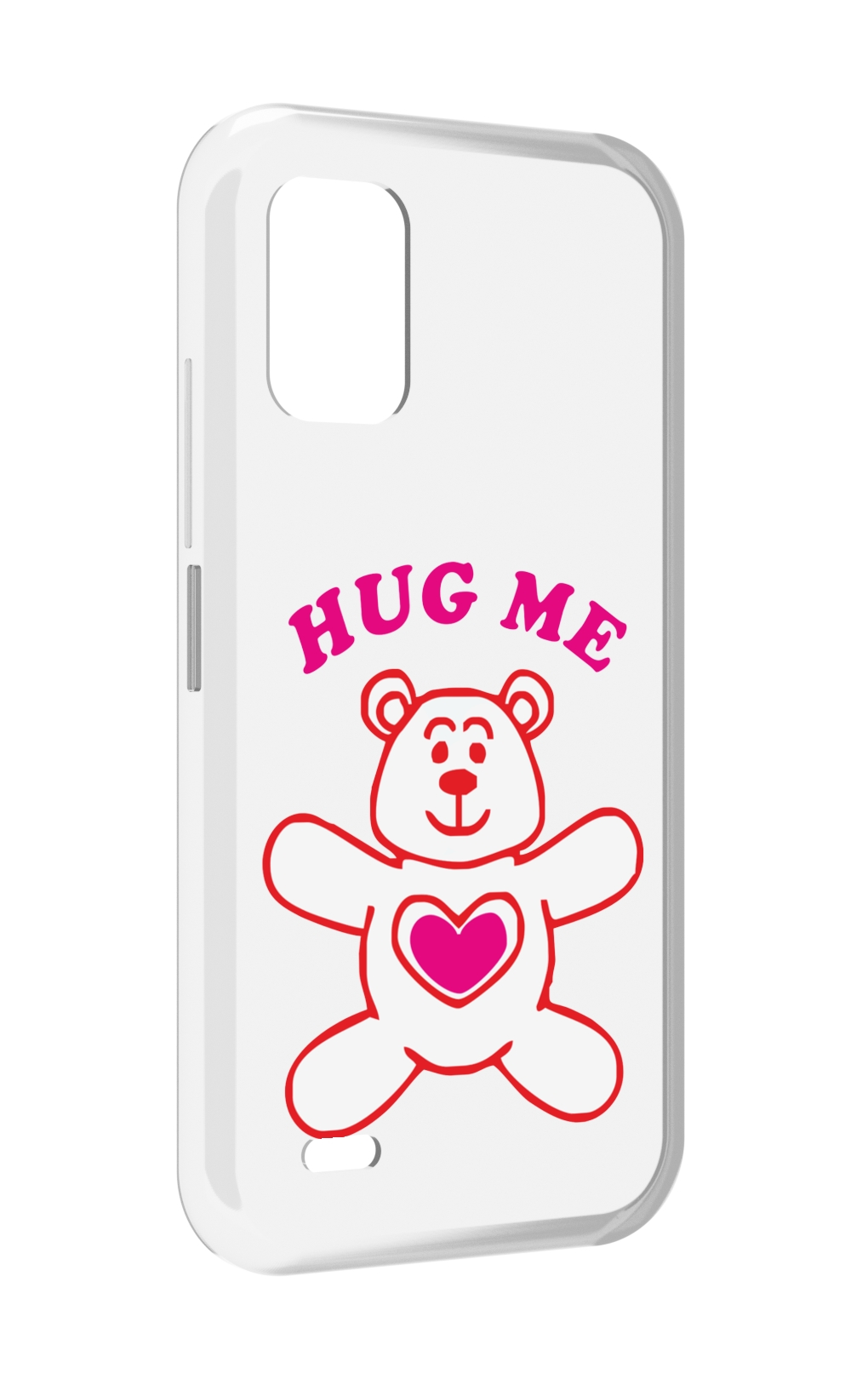 

Чехол MyPads 14 февраля обними меня для UMIDIGI Bison GT2 / GT2 Pro, Прозрачный, Tocco