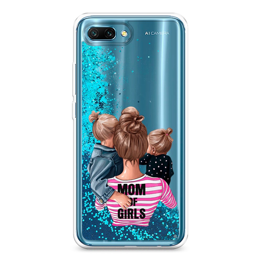 

Чехол Awog на Honor 10 "Mom of Girls", Разноцветный, 65393-1