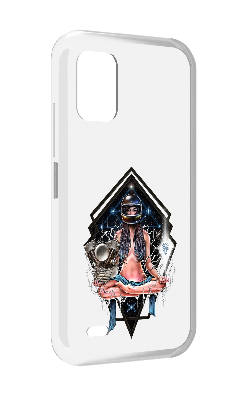 

Чехол MyPads красивая девушка в шлеме для UMIDIGI Bison GT2 / GT2 Pro, Прозрачный, Tocco