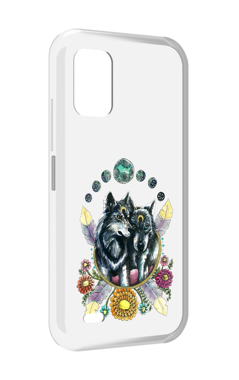 

Чехол MyPads красивые волки абстракция для UMIDIGI Bison GT2 / GT2 Pro, Прозрачный, Tocco