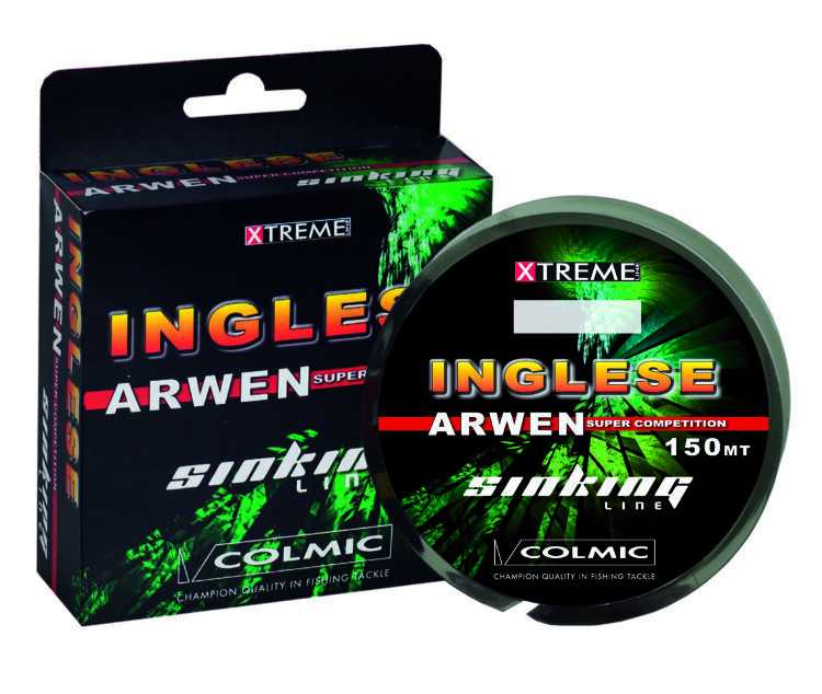

Леска Colmic INGLESE ARWEN 150м 0.230мм 5.80кг, тонущая, Серый, Inglese Arwen