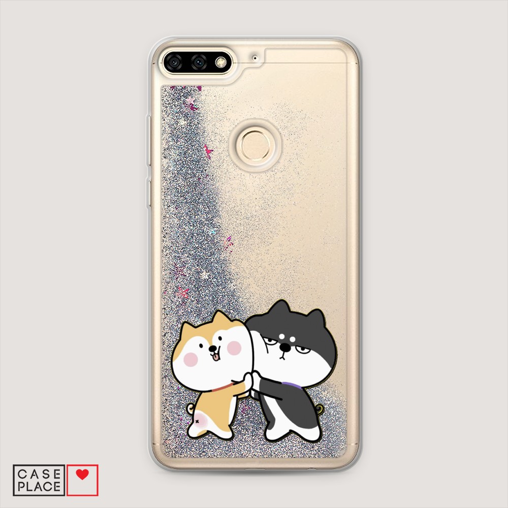 

Чехол Awog на Huawei Y6 Prime 2018 "Обнимашки акита", Разноцветный, 65791-1