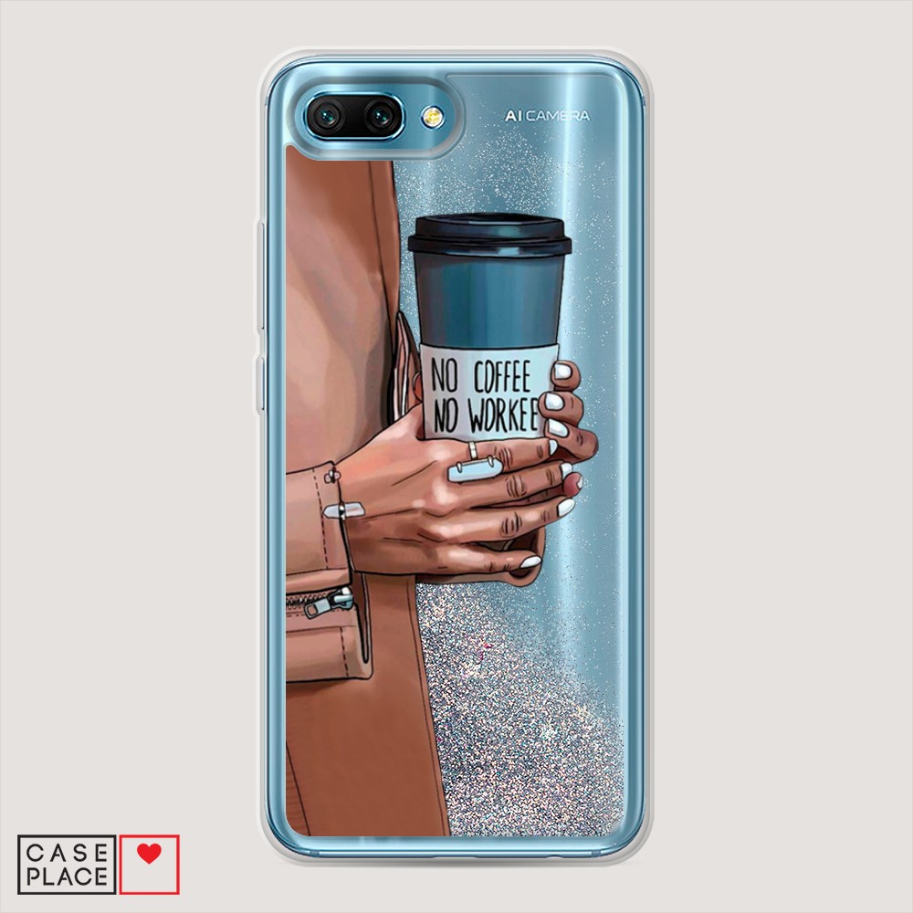 

Чехол Awog на Honor 10 "No coffee", Разноцветный, 65391-1
