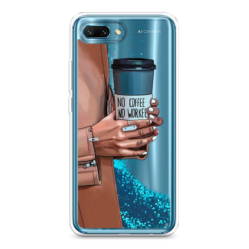 

Чехол Awog на Honor 10 "No coffee", Разноцветный, 65393-1