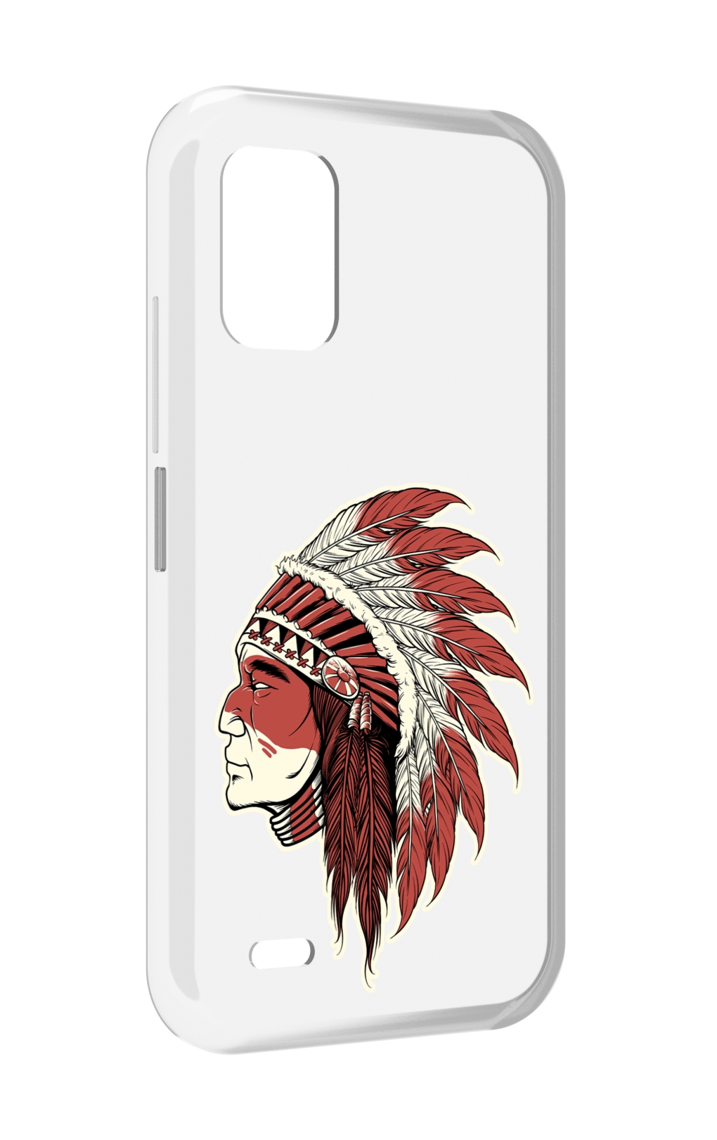 

Чехол MyPads красный индеец для UMIDIGI Bison GT2 / GT2 Pro, Прозрачный, Tocco