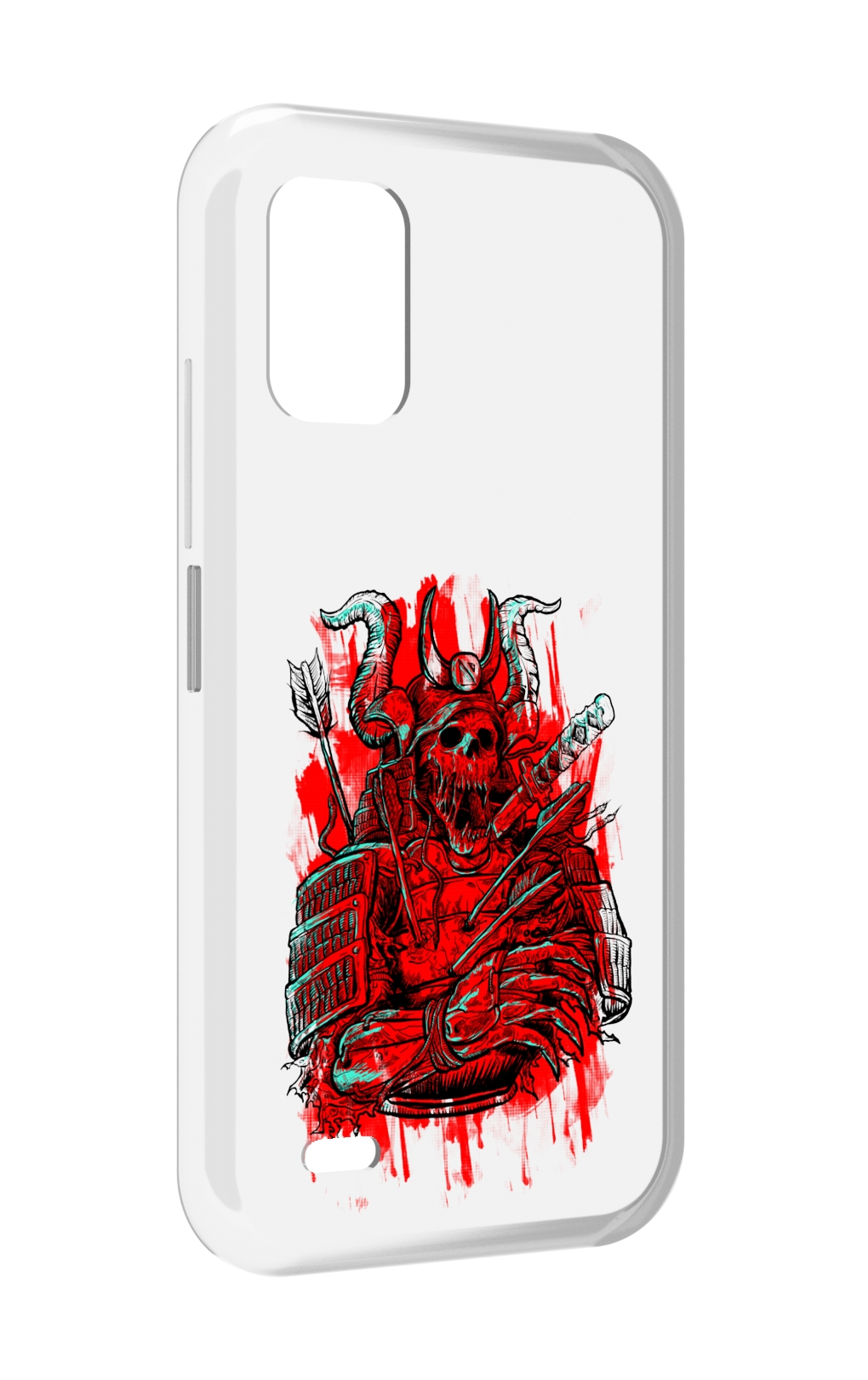 

Чехол MyPads красный скелет воин для UMIDIGI Bison GT2 / GT2 Pro, Прозрачный, Tocco